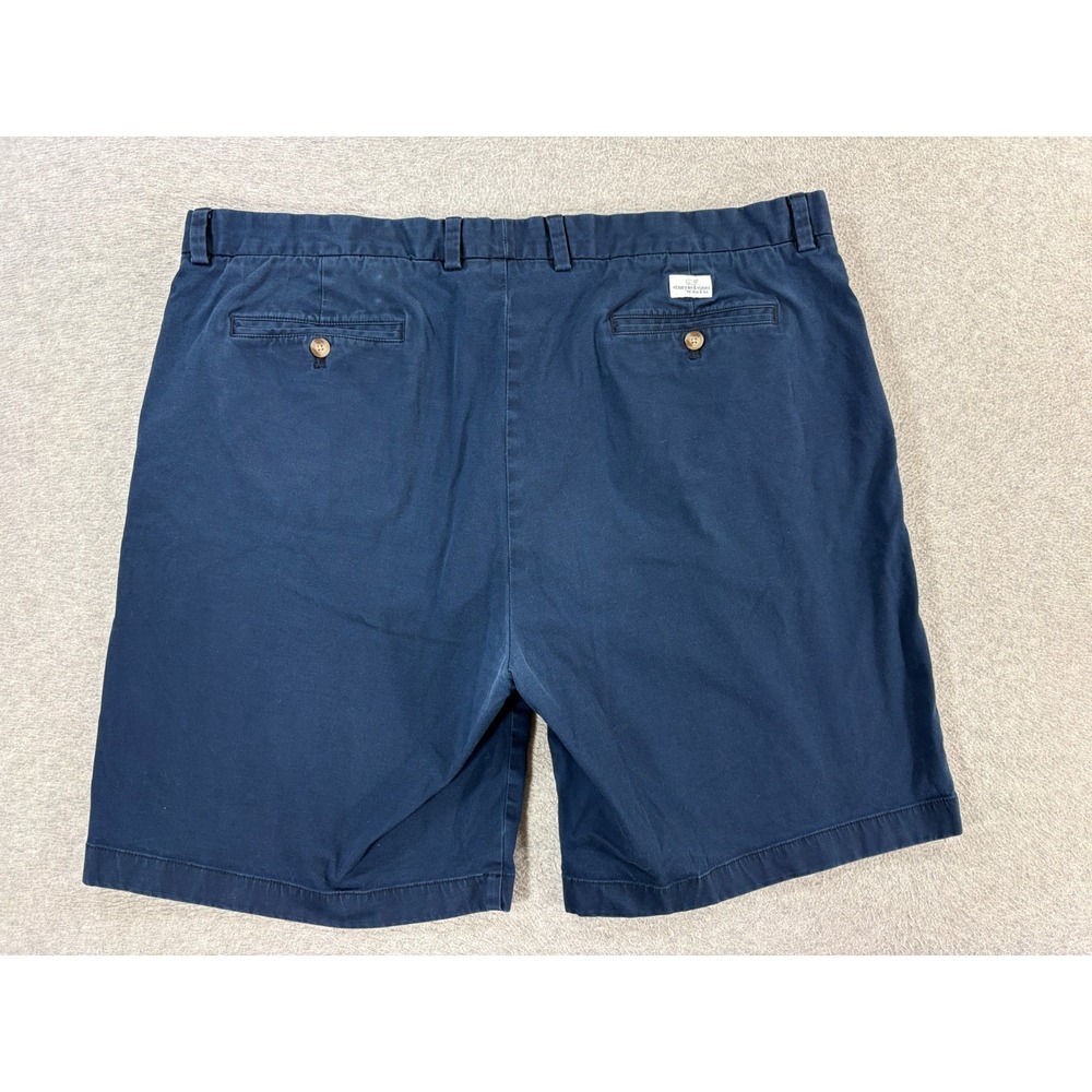 Vineyard Vines BREAKER Cotton Flat Front Shorts (Men's 42) Blue - 9" - Picture 12 of 12
